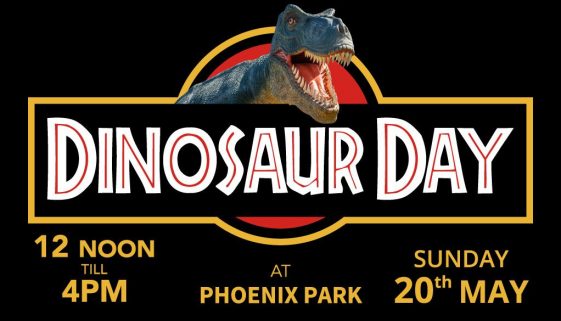 dinosaur day may, phoenix park