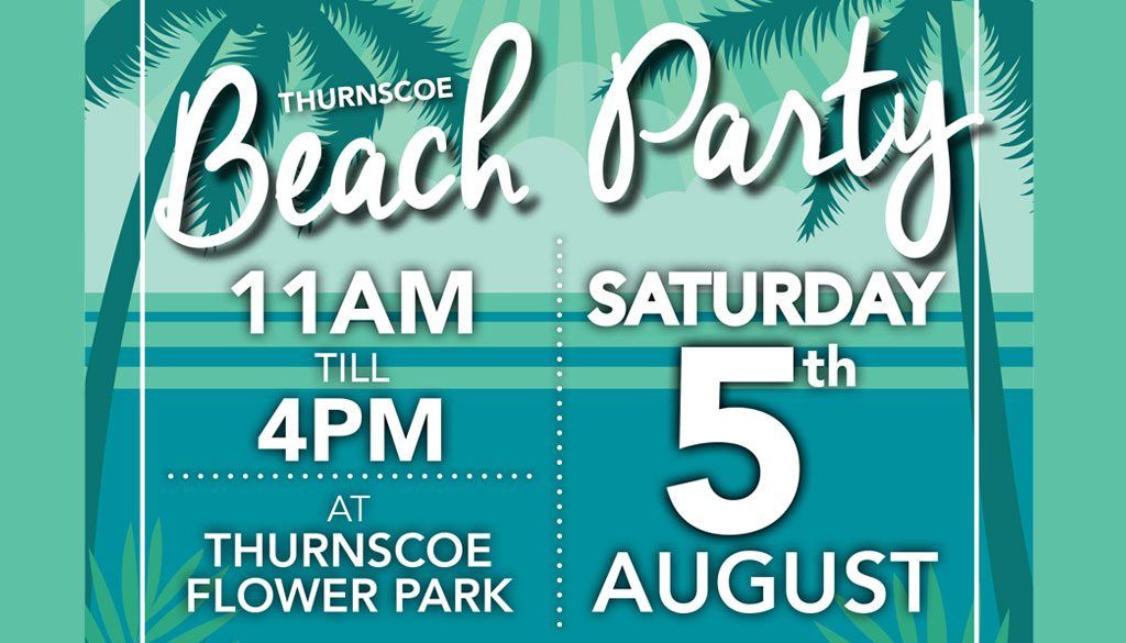 Thurnscoe Beach Party - Saturday 5th August