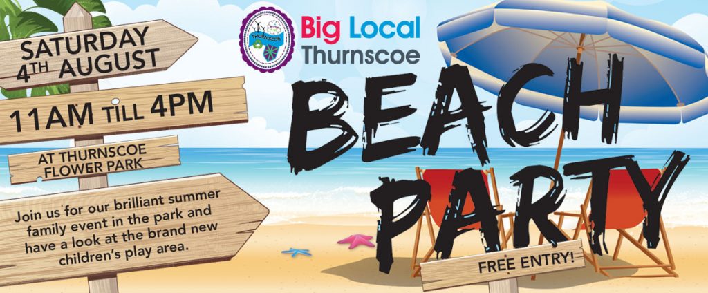 thurnscoe beach party 2018 slide